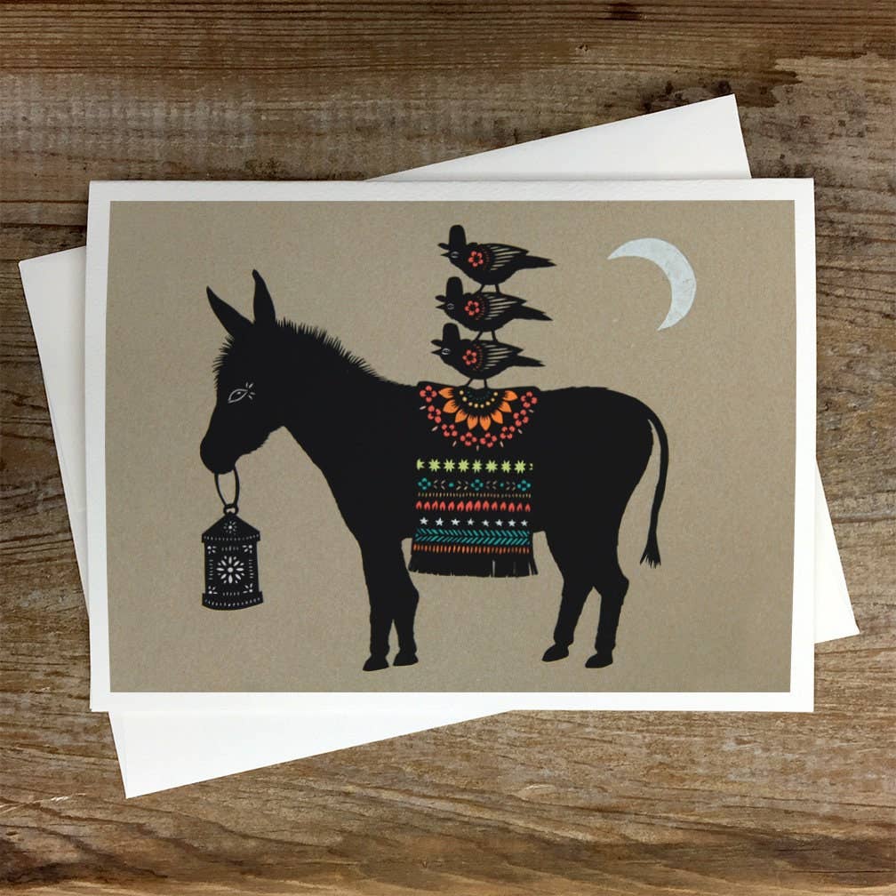 Night Riders - Greeting Card
