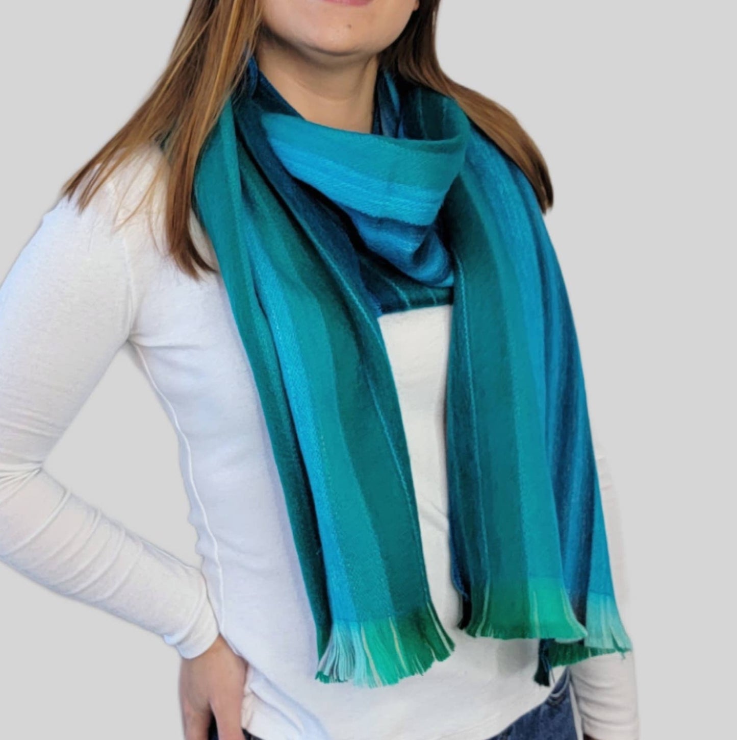 Silvana - Alpaca Wool Scarf - 74” x 12”