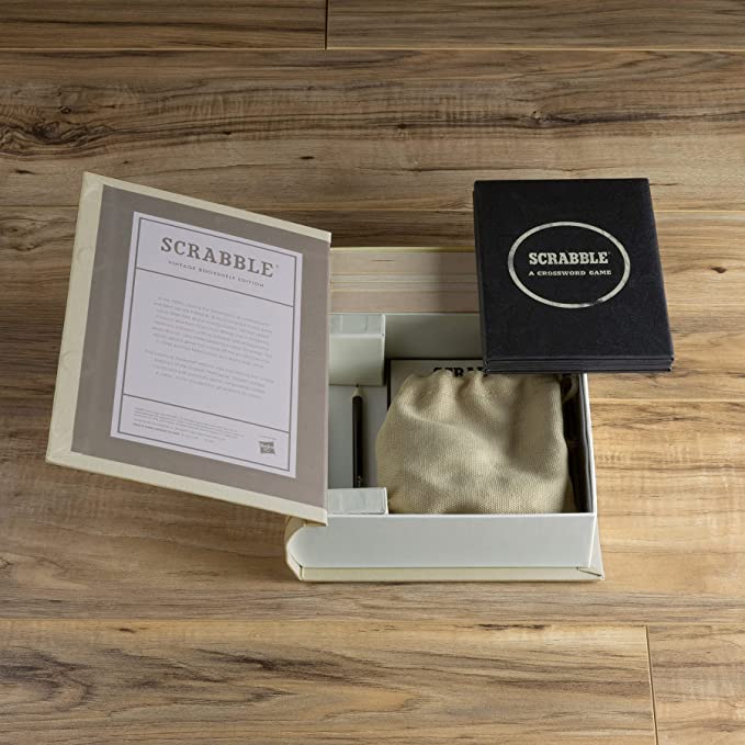 Scrabble Vintage Bookshelf Edition Game