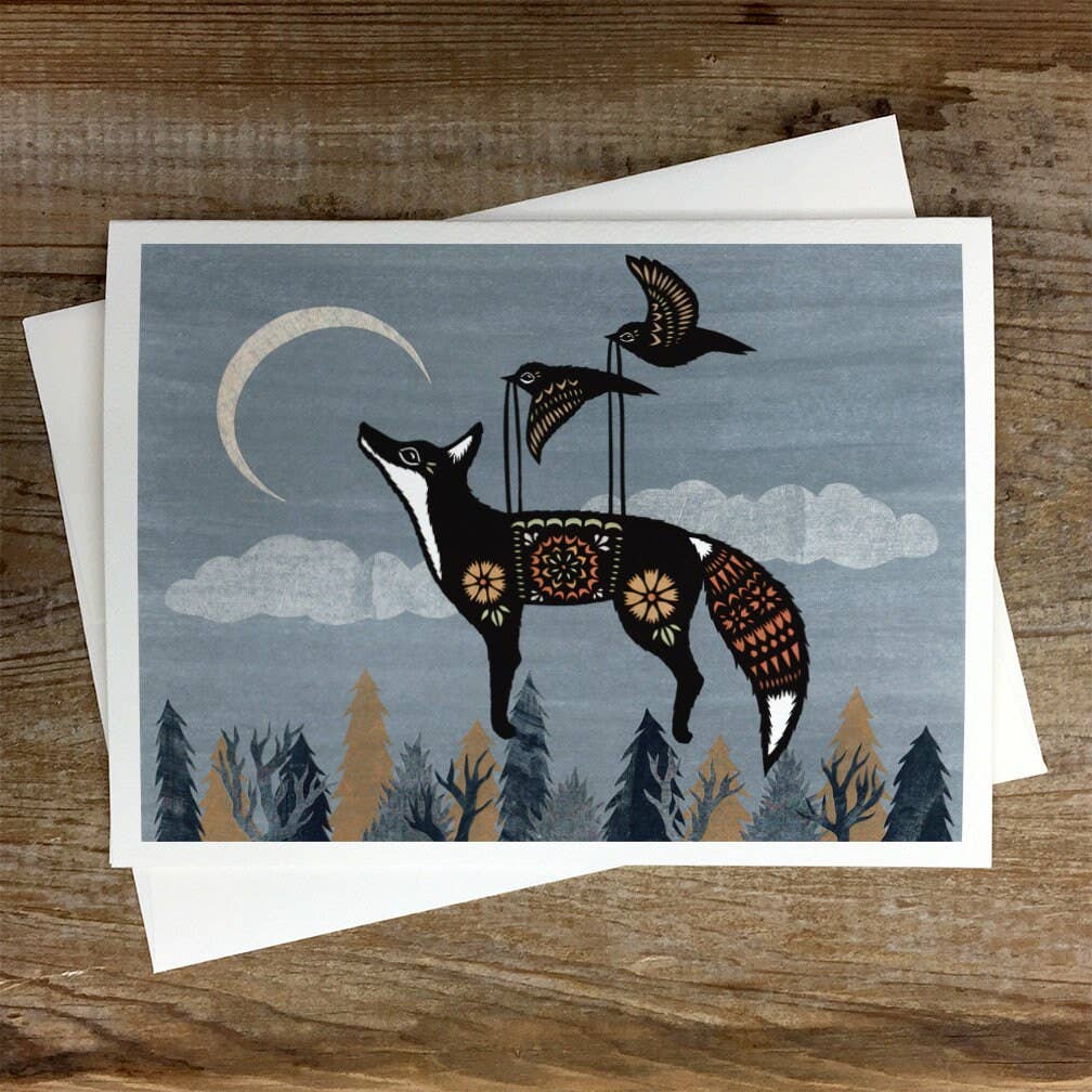 Floating In A Sort of Infinite Leisure - Greeting Card