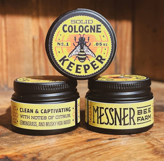 Solid Cologne & Perfume - Handmade with beeswax