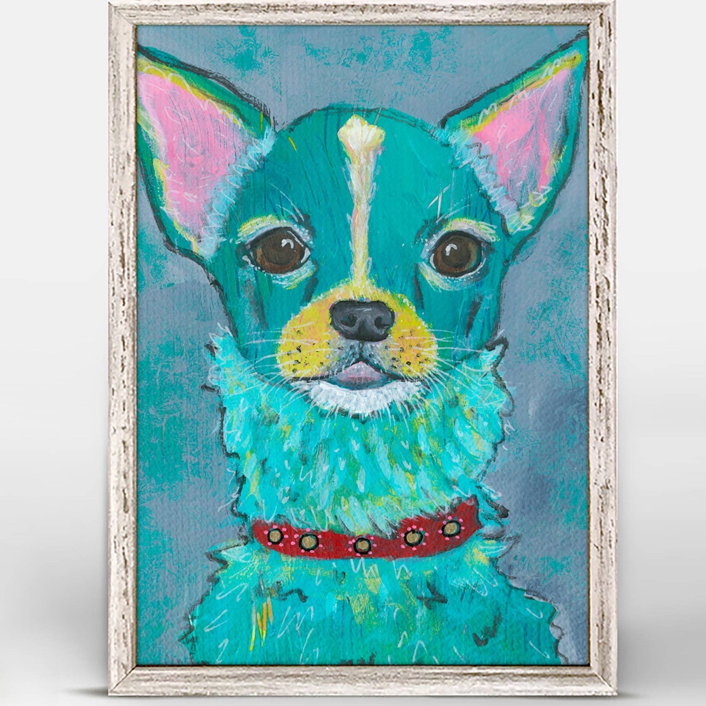 Puppy Collection - Chihuahua Mini Framed Canvas