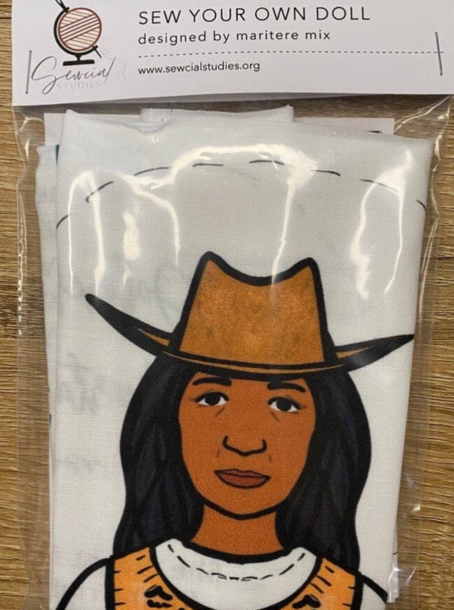 Dolores Huerta - DIY Sew-Your-Own Fabric Doll