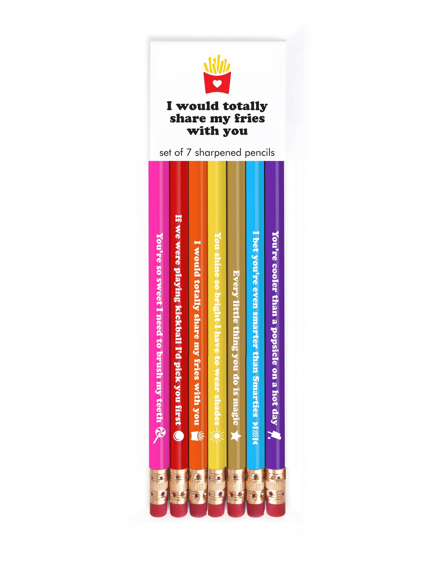Pencil Set - Share My Fries