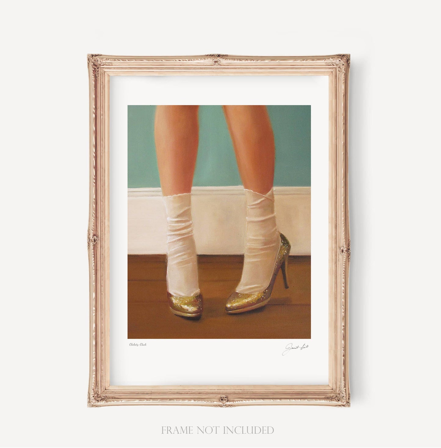 Clickety Clack - 11" x 14"