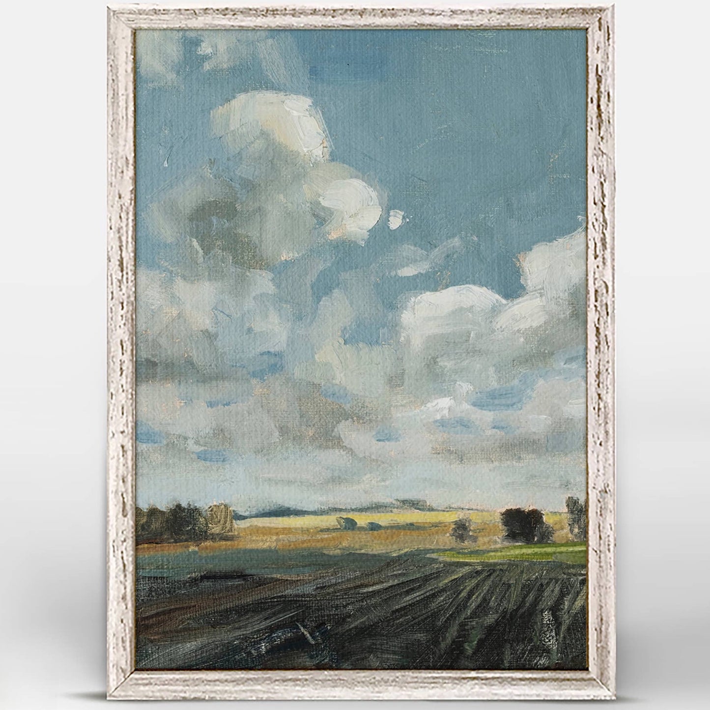 Country Fields Mini Framed Canvas
