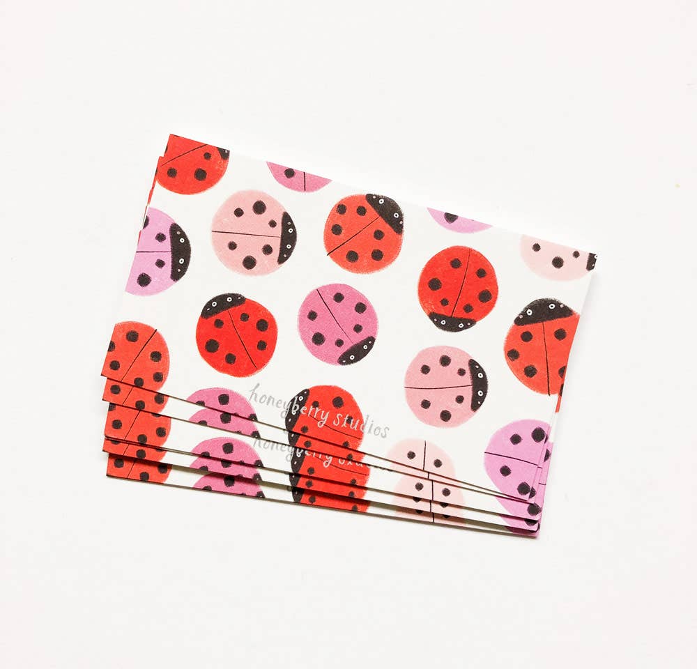 Lady Bug Tiny Notes