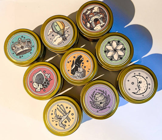 100% Beeswax Candle (4oz. Tin)