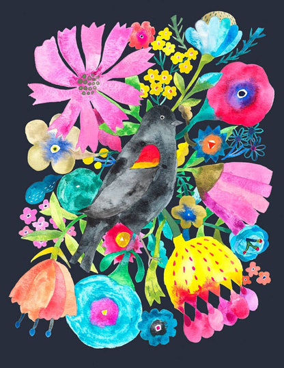 Blackbird Everyday Greeting Card