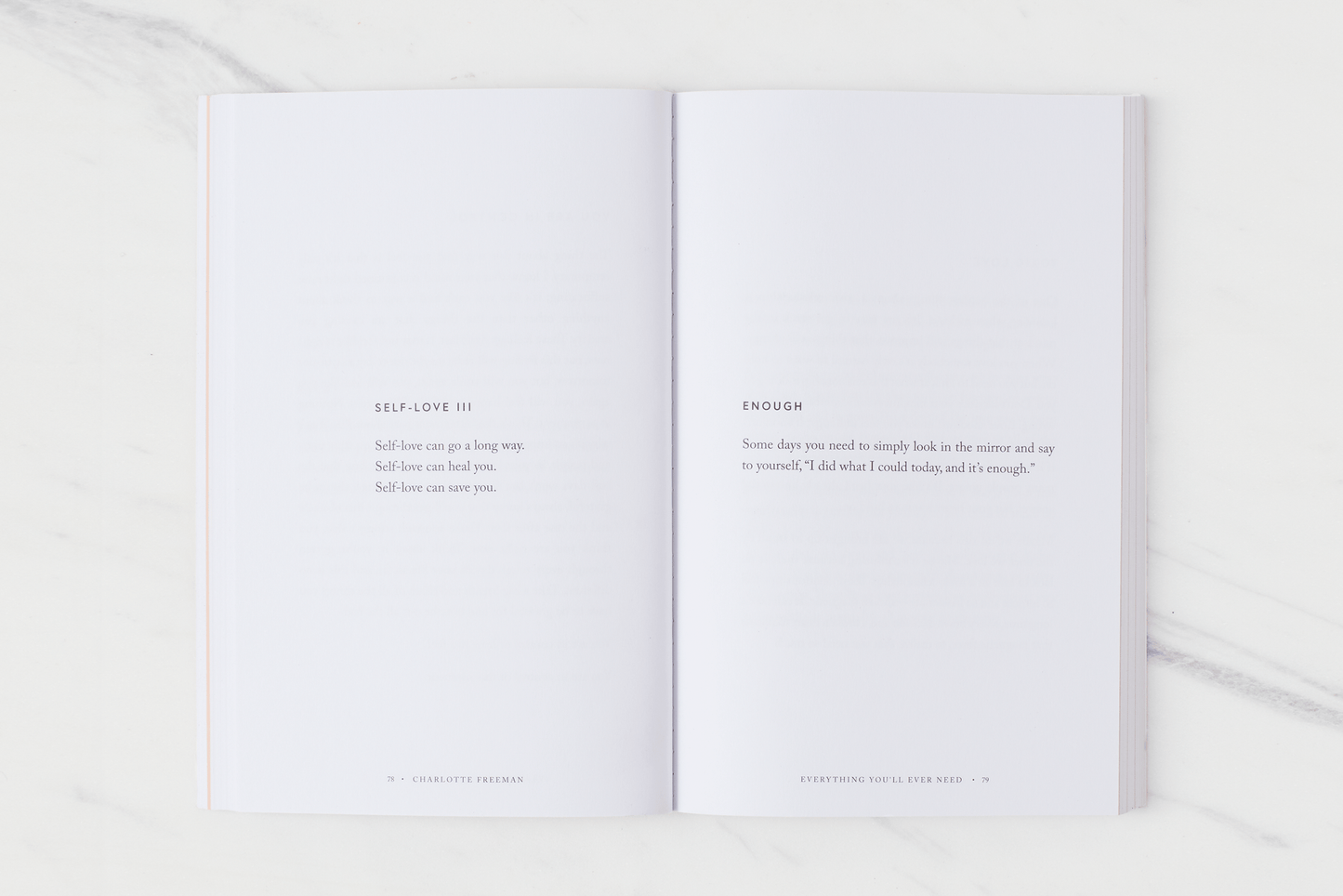 Everything You'll Ever Need, You Can Find Within Yourself by Charlotte Freeman