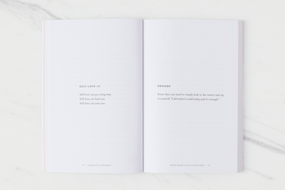 Everything You'll Ever Need, You Can Find Within Yourself by Charlotte Freeman