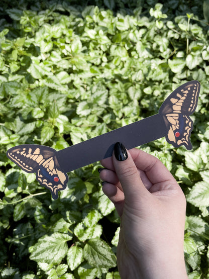 3D Swallowtail Butterfly Bookmark | Soft Touch