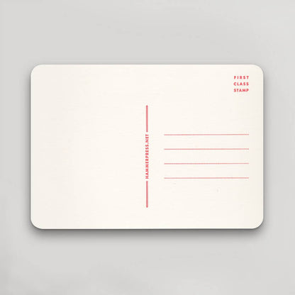 Kansas City Postcard - Red, Teal and Silver