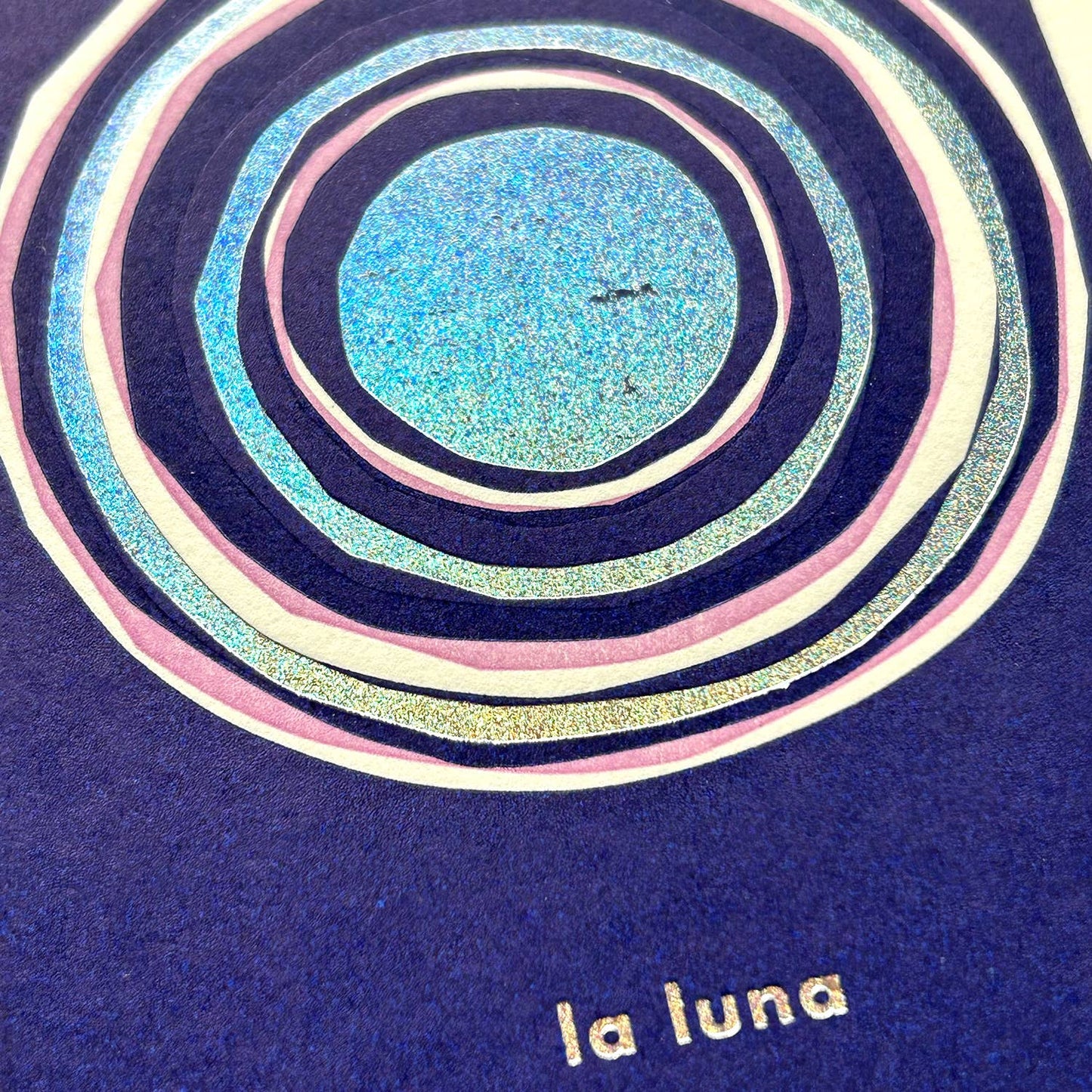 La Luna Holographic Postcard