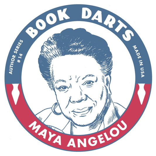 Tin Book Dart - Author Series #14 - Maya Angelou: Mixed