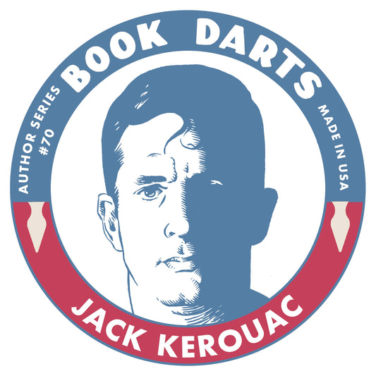 Tin Book Dart - Author Series # 70 - Jack Kerouac: Mixed