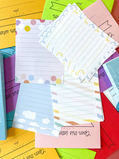 "Open This When" Letter Writing Kit