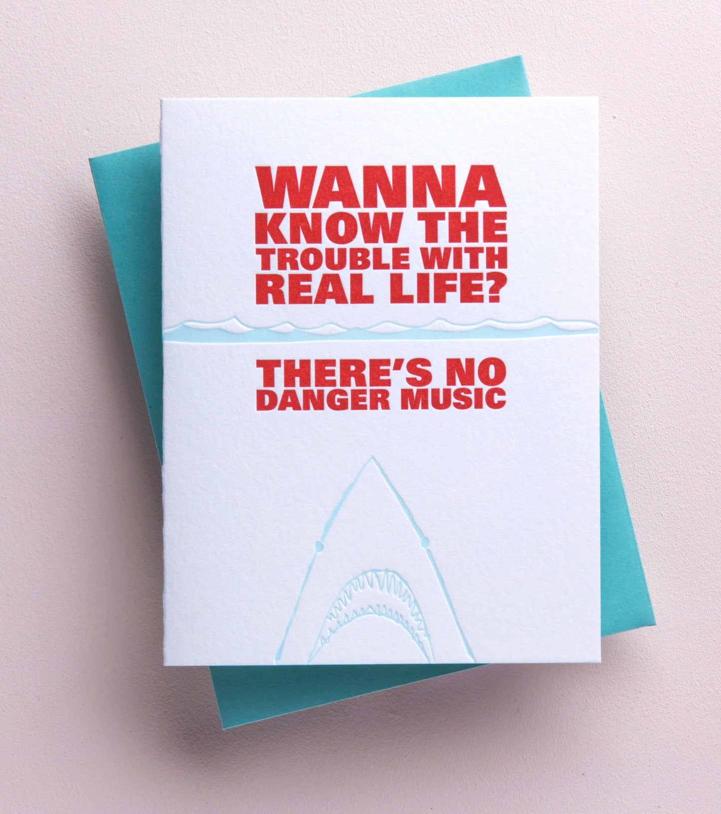 Shark Card - funny friend greeting card