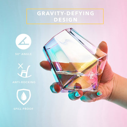 Diamond Whiskey Glasses - The Aura Collection