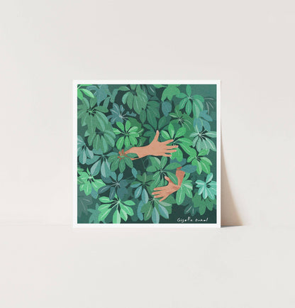 Plant Lover: 7" X 7"