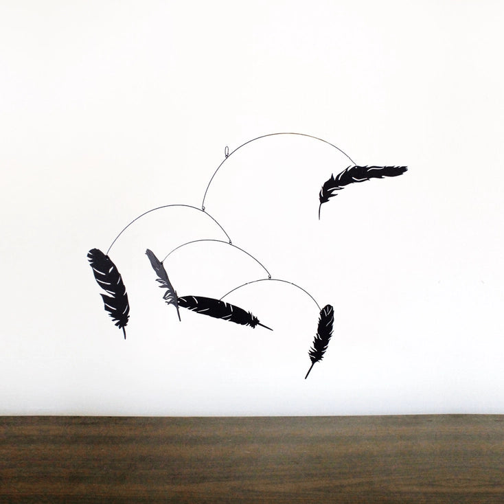Falling Feather Hanging Mobile