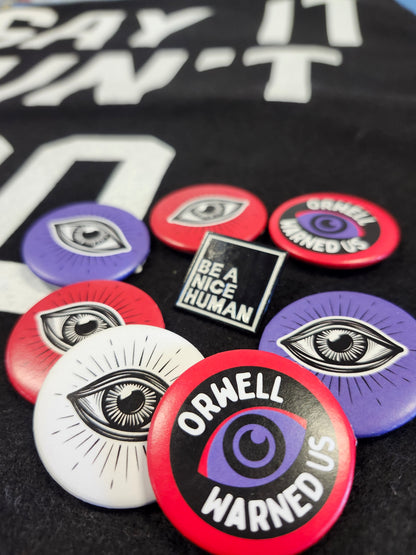 Always Watching - Seven Stories Pins