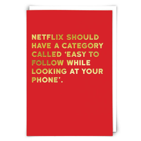 Netflix Greetings Card