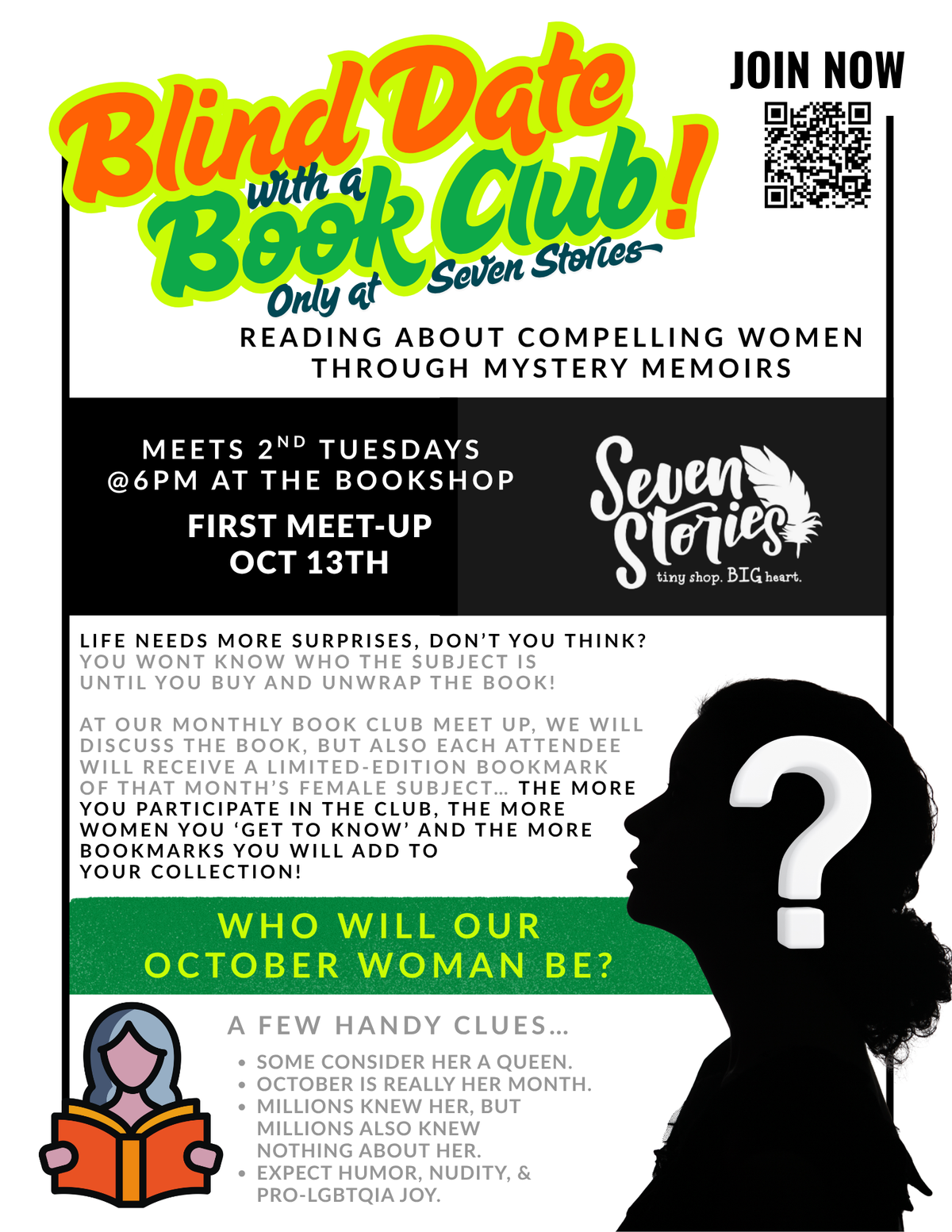 Blind Date With A Book Club - 2nd WEDNESDAYS
