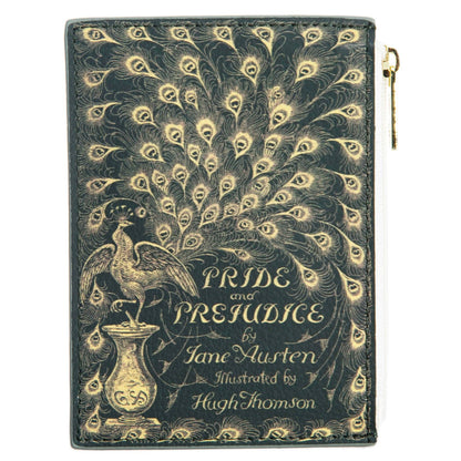 Pride and Prejudice Green Book Coin Purse Wallet