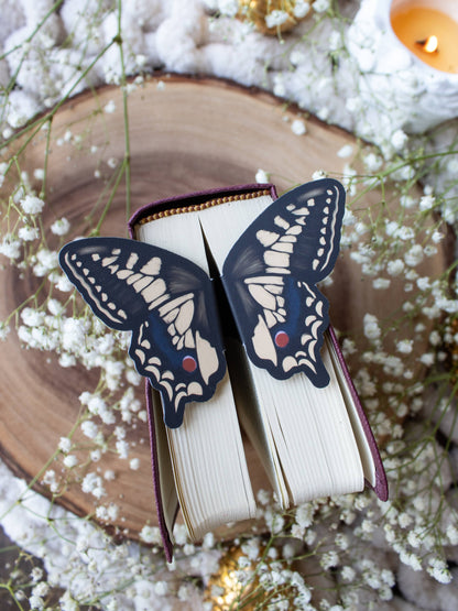 3D Swallowtail Butterfly Bookmark | Soft Touch