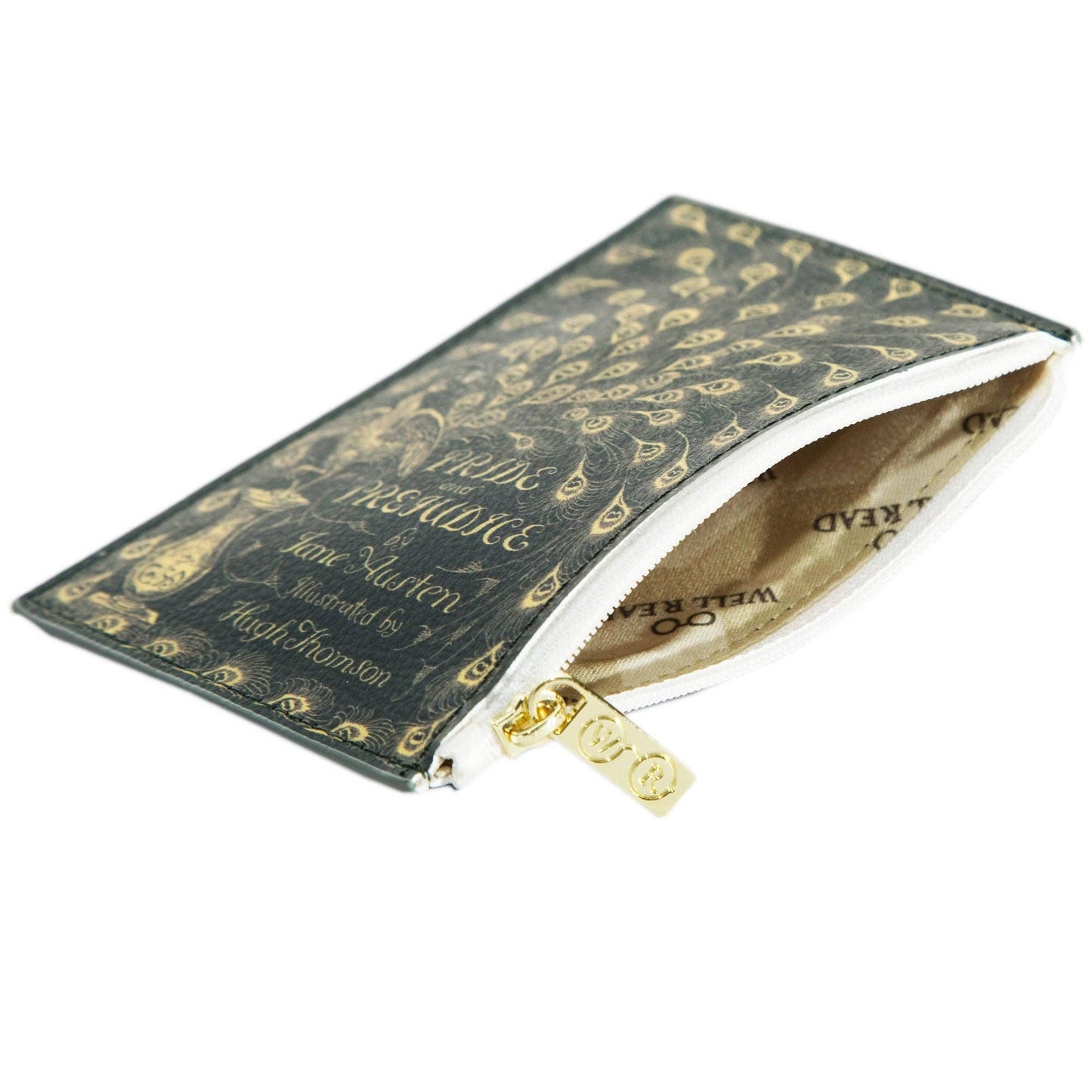 Pride and Prejudice Green Book Coin Purse Wallet