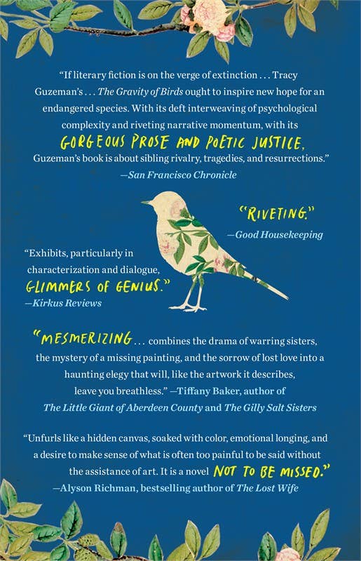 Gravity of Birds by Tracy Guzeman: Paperback; 320 pages / English