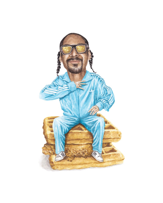 Snoop Dogg Watercolor Print