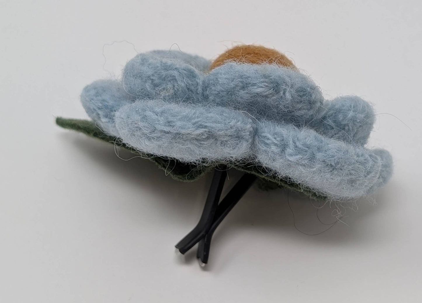 Handmade Felted Flower Car Vent Clip & Diffuser