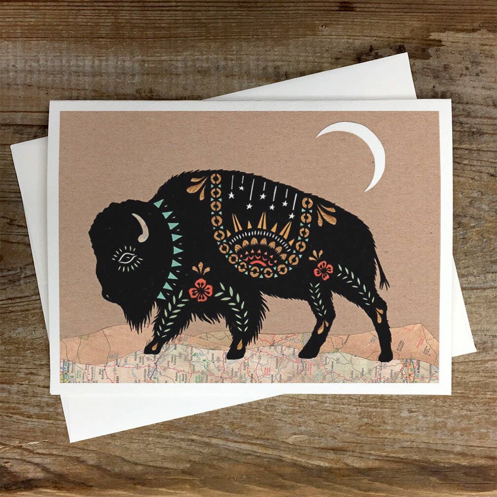 Roaming The Night - Greeting Card