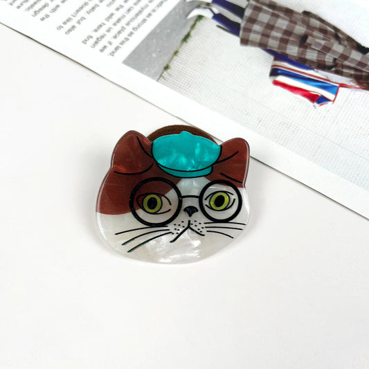 Lovely cartoon cat hair tie: F