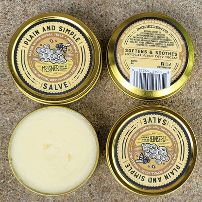 Beeswax and Royal Jelly Salve - Plain and Simple