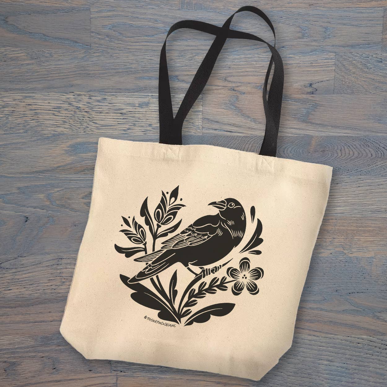 Crow Distelfink PA Dutch Tote Bag