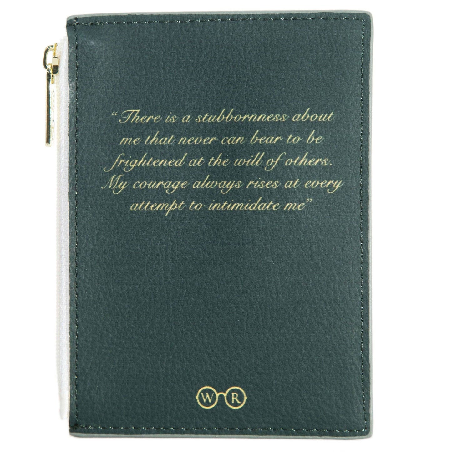 Pride and Prejudice Green Book Coin Purse Wallet