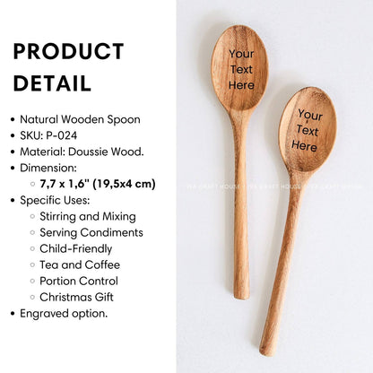 Everybody's So Creative! & Differently Different - Engraved Wooden Spoons