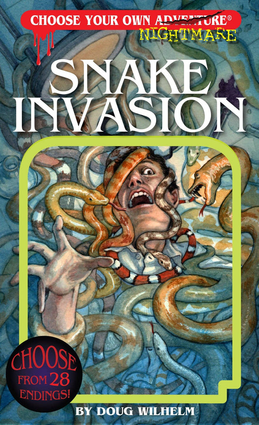 Snake Invasion, Children's Book  - Choose Your Own Adventure