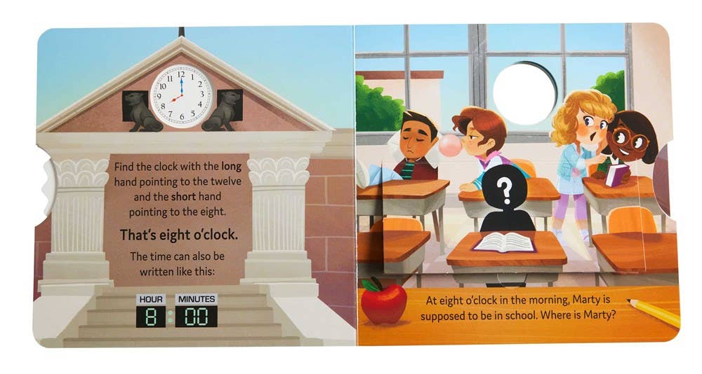 Back To The Future: Telling Time w/ Marty McFly (Board Book)