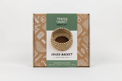 Basket Making Kit: Sisal and walnut
