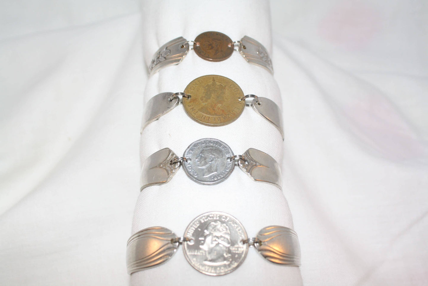 Coin Bracelet: Medium (7.5in)