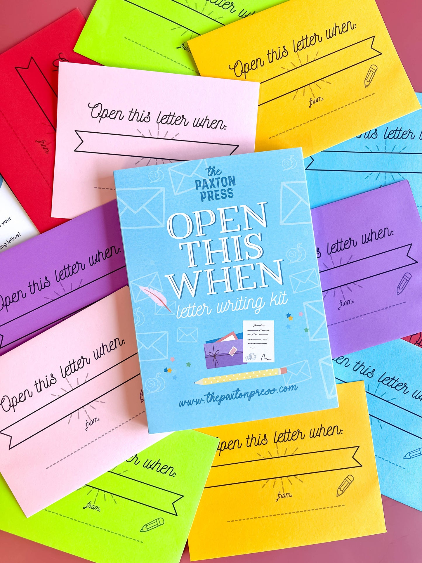 "Open This When" Letter Writing Kit