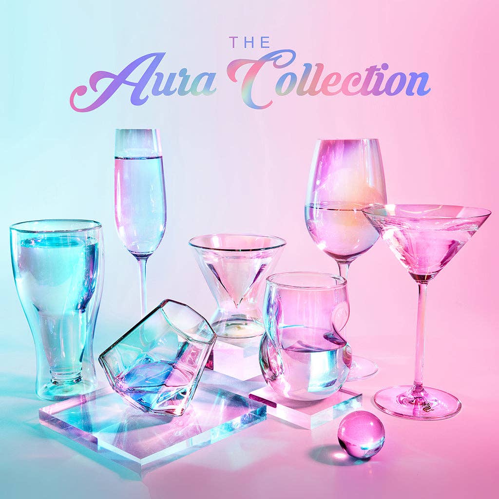 Diamond Whiskey Glasses - The Aura Collection