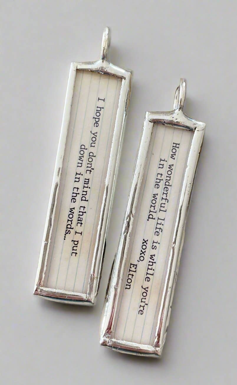 Your Song XO Soldered Art Charm: Charm Only