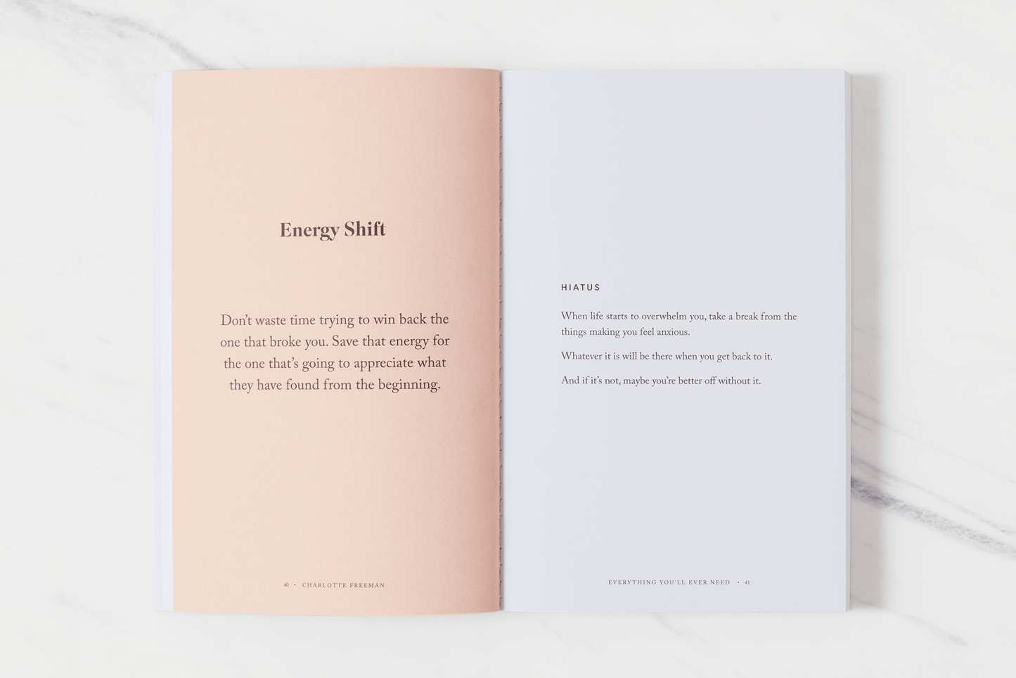Everything You'll Ever Need, You Can Find Within Yourself by Charlotte Freeman