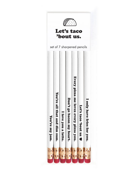 Pencil Set - Let's Taco 'Bout It!