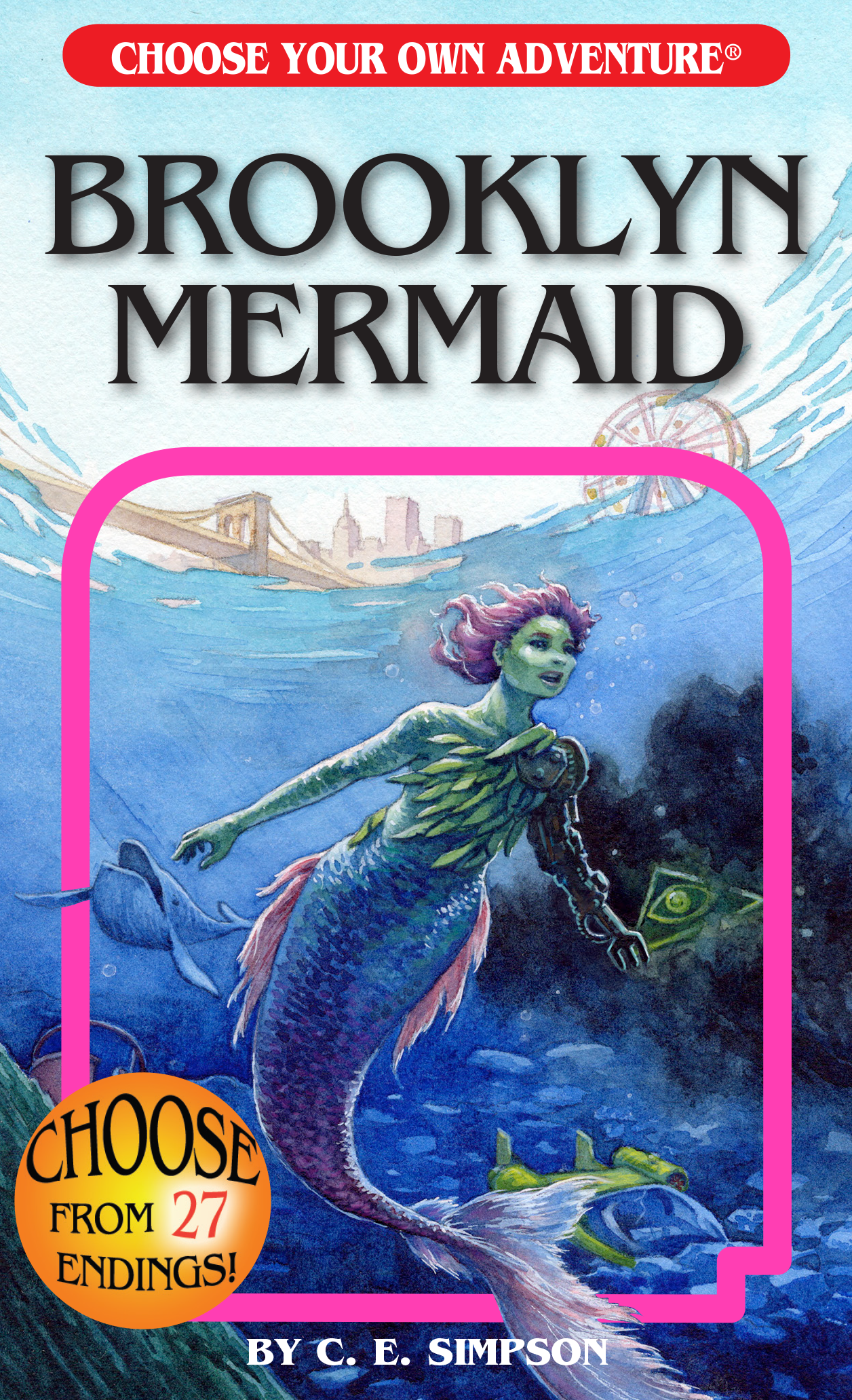 Brooklyn Mermaid, Children's Book  - Choose Your Own Adventure